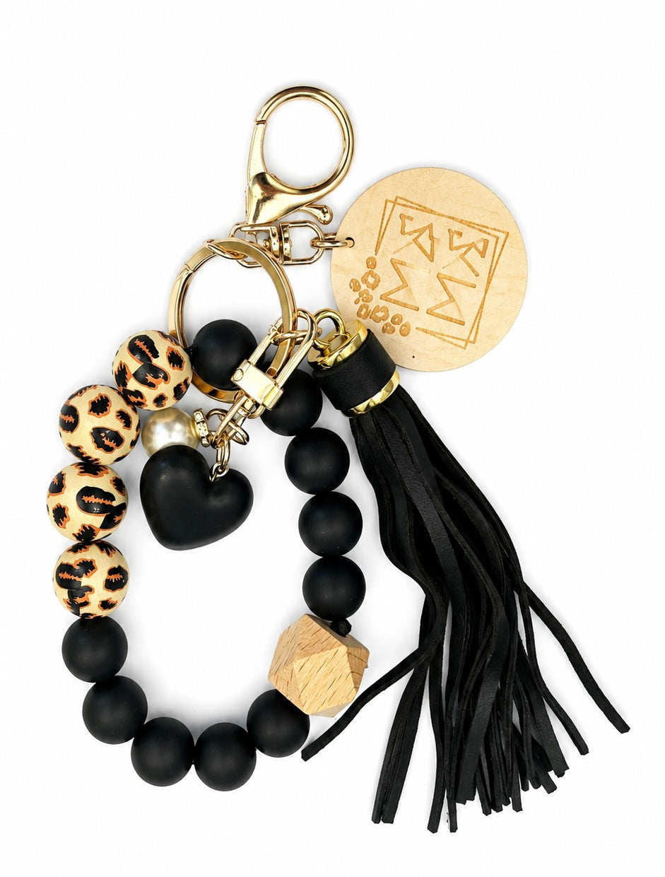 Elegant Dot Tassel Bag Tag