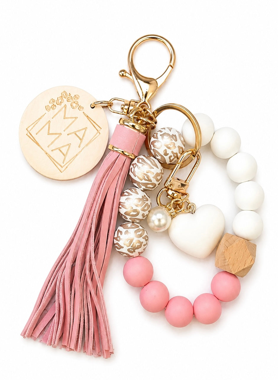Elegant Dot Tassel Bag Tag