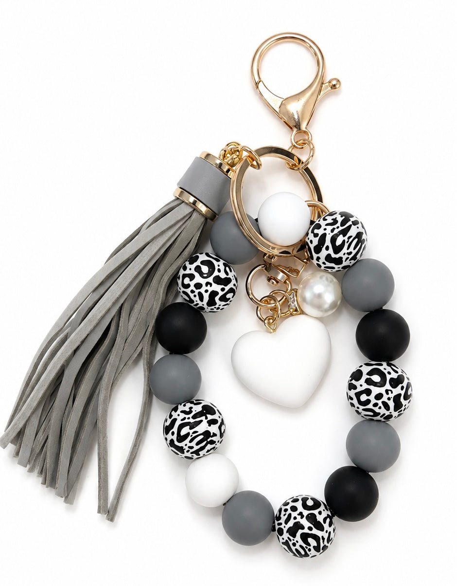 Elegant Dot Tassel Bag Tag