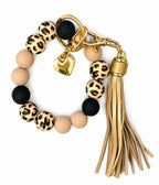 Elegant Dot Tassel Bag Tag