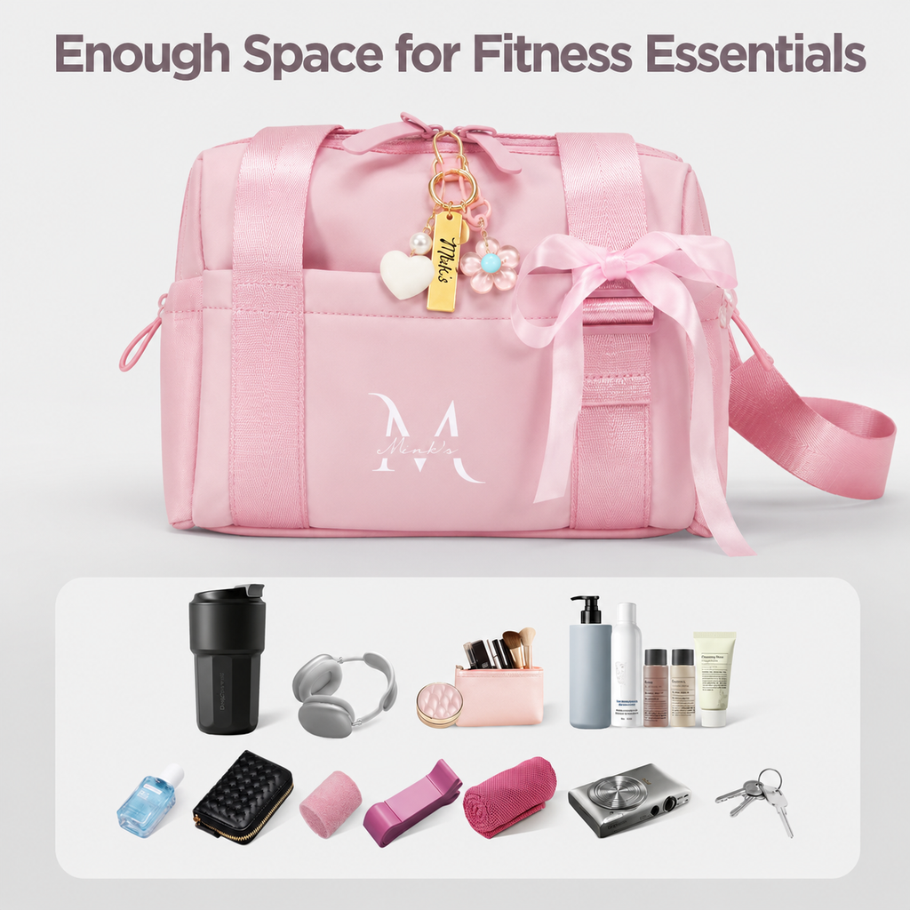 Mink’s Go-To Sports Bag – Stylish Gym & Travel Bag