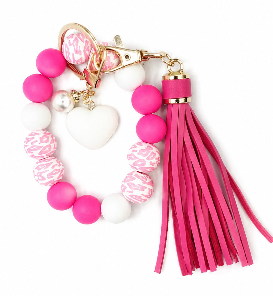 Elegant Dot Tassel Bag Tag