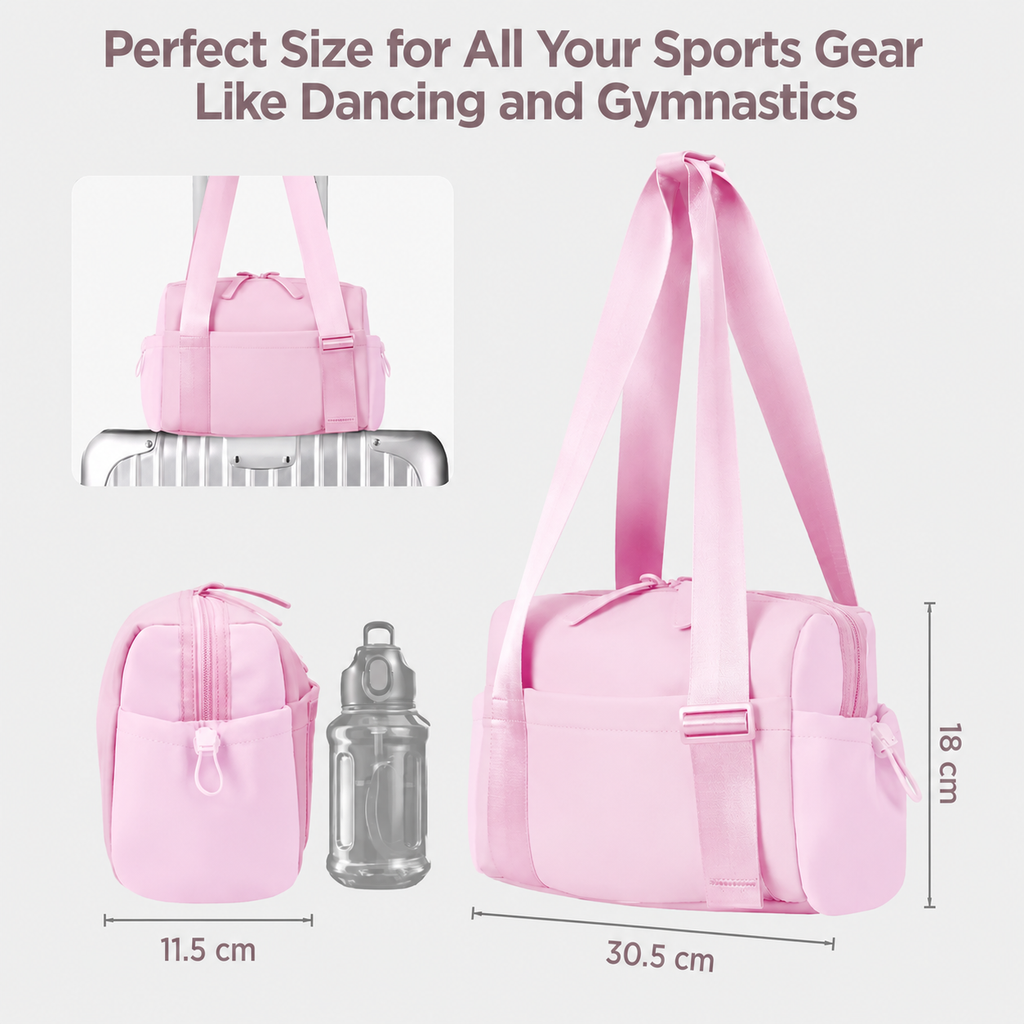 Mink’s Go-To Sports Bag – Stylish Gym & Travel Bag