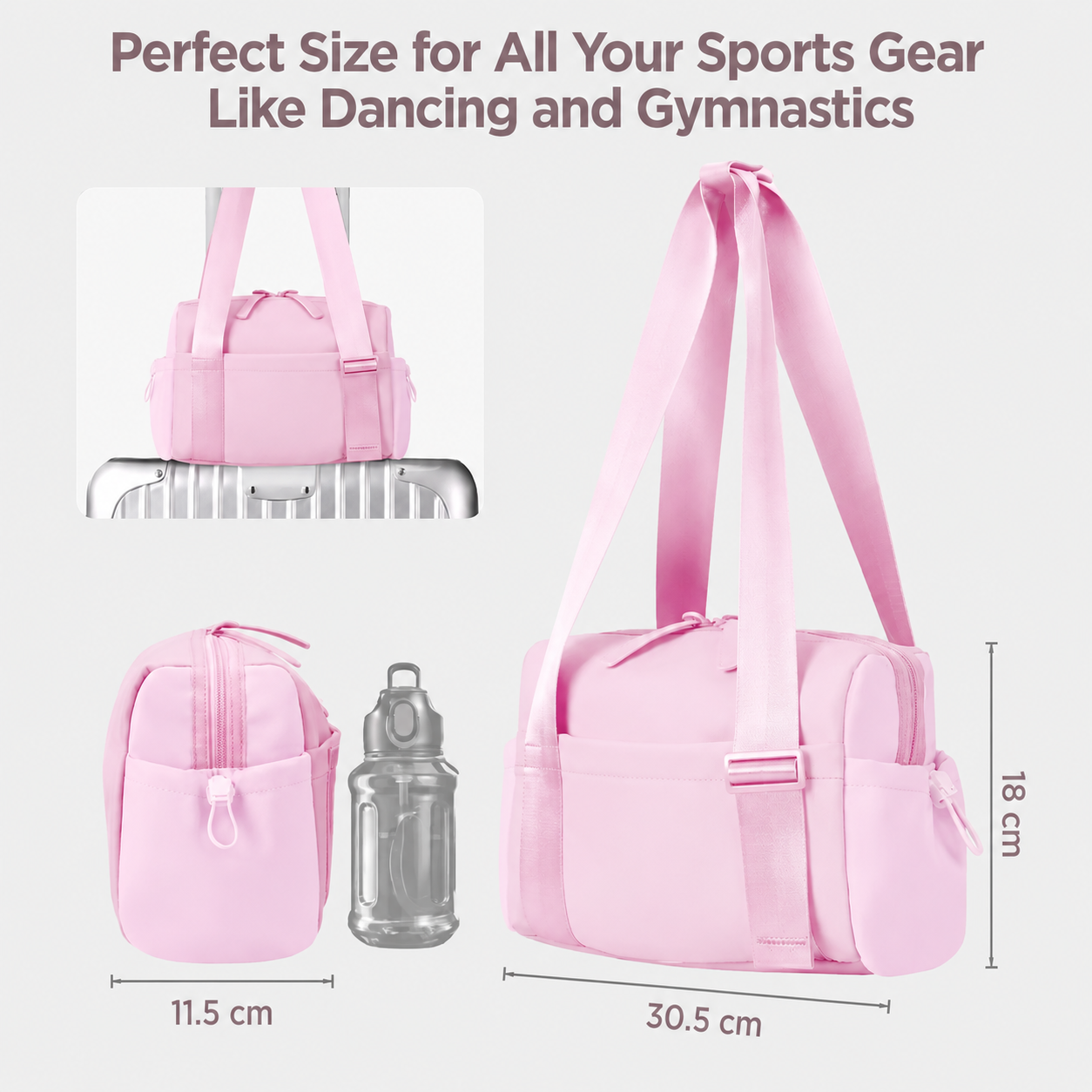 Mink’s Go-To Sports Bag – Stylish Gym & Travel Bag