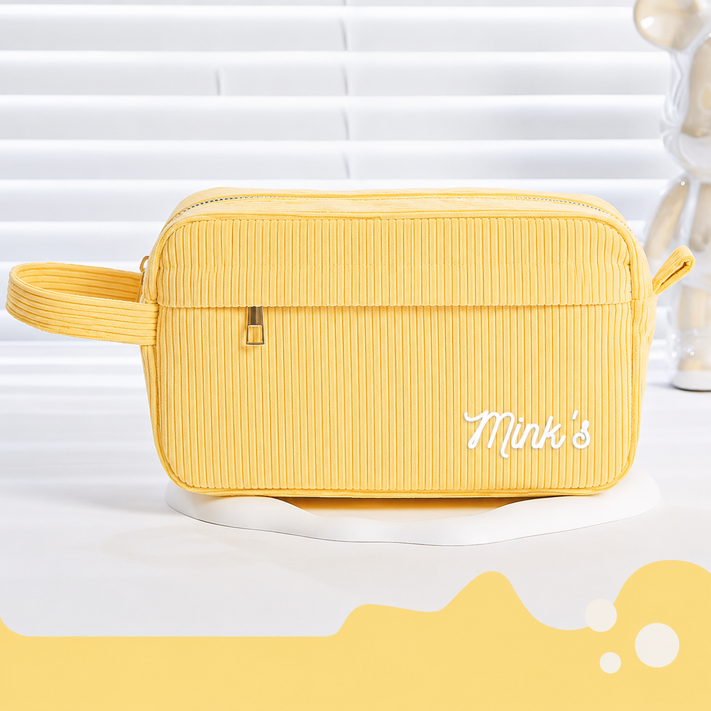 Mink’s Corduroy Essentials Pouch