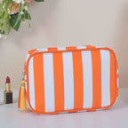 Mink’s Candy Stripe Cosmetic Case