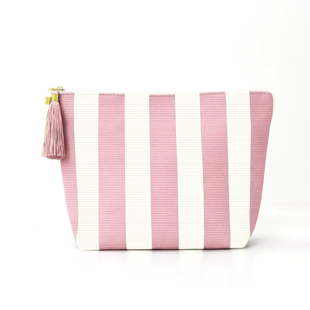 Mink’s Cabana Stripe Cosmetic Pouch