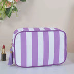 Mink’s Candy Stripe Cosmetic Case
