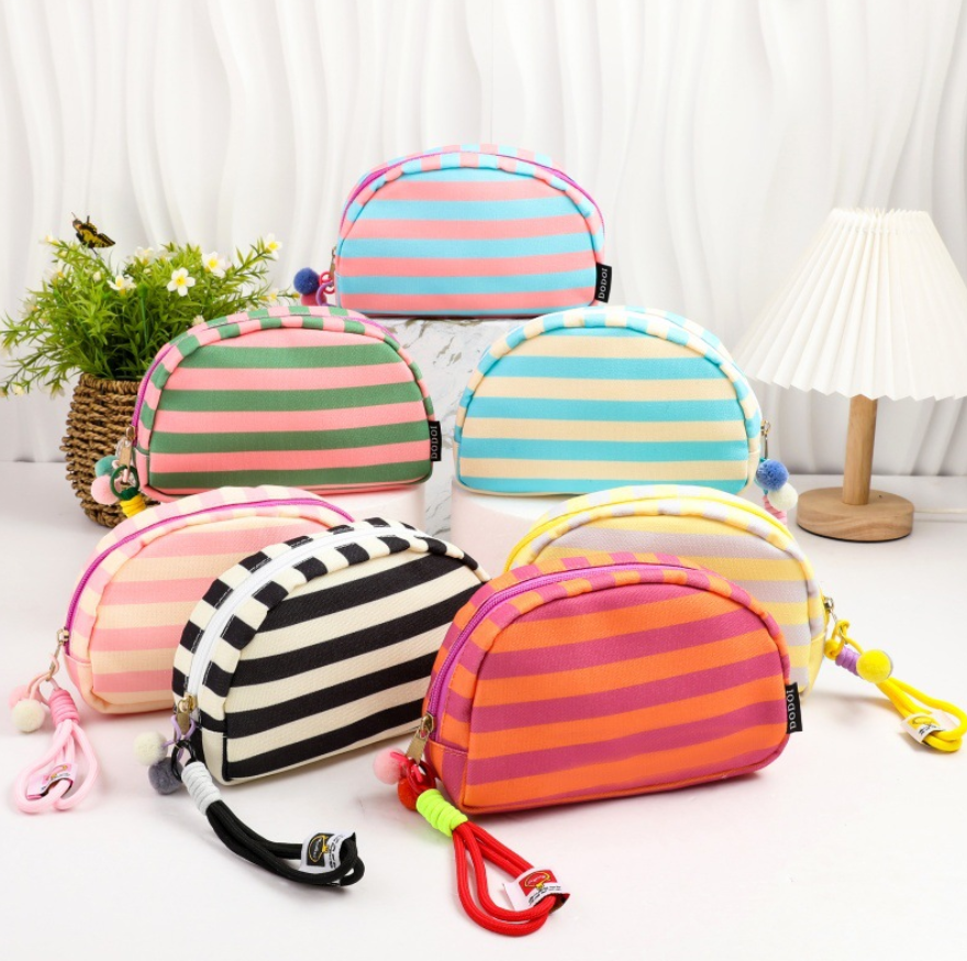 Mink’s Sweet Stripe Beauty Bag
