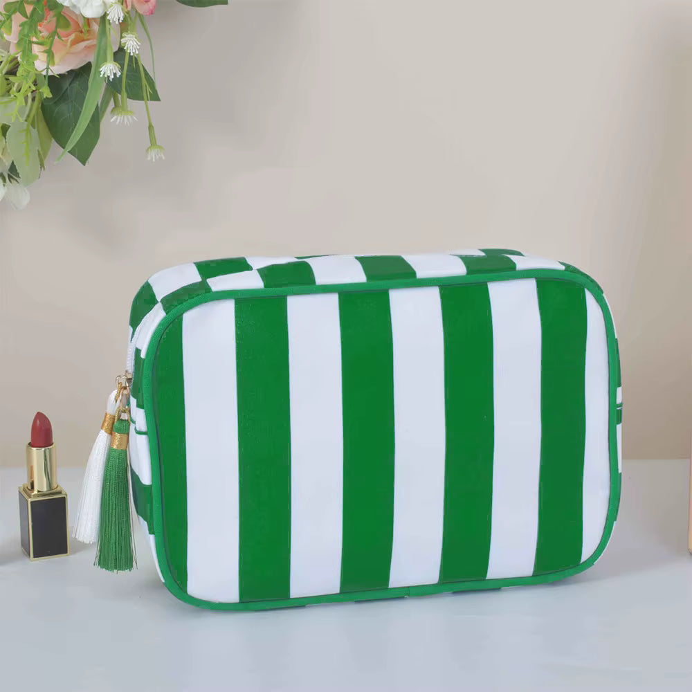 Mink’s Candy Stripe Cosmetic Case
