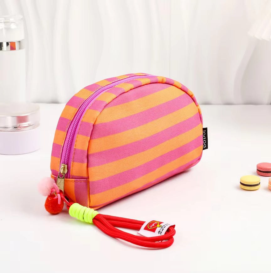 Mink’s Sweet Stripe Beauty Bag
