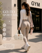 Mink’s Go-To Sports Bag – Stylish Gym & Travel Bag