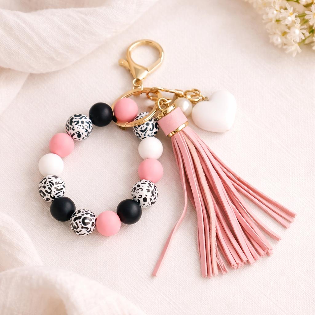 Elegant Dot Tassel Bag Tag