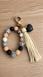 Elegant Dot Tassel Bag Tag
