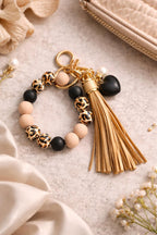 Elegant Dot Tassel Bag Tag